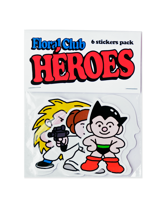 "HÉROES" Sticker Pack